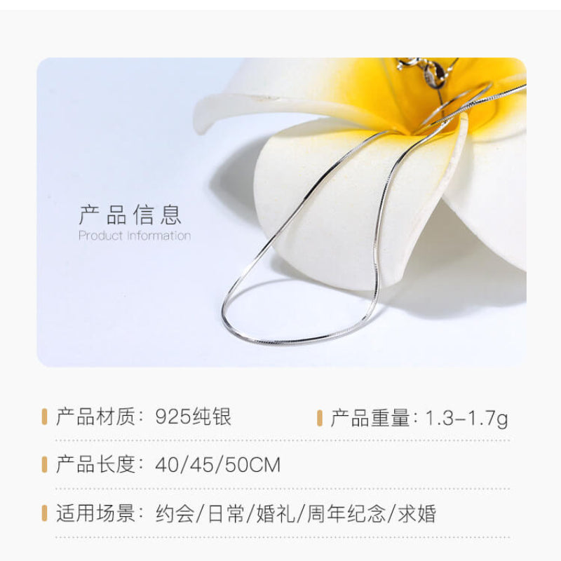 snake necklace for women