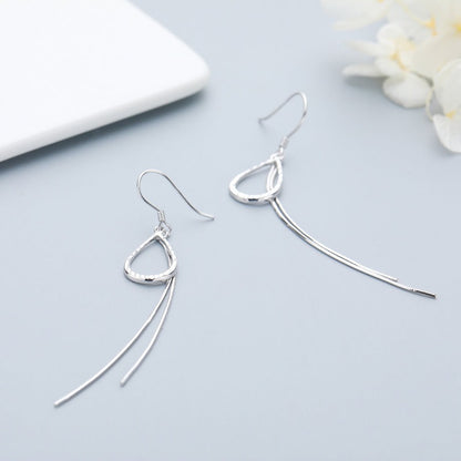 teardrop sterling silver earrings usa