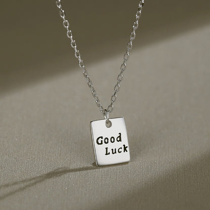 good luck plated pendant usa