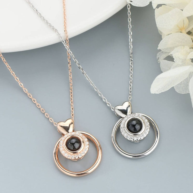 projection Women necklace photo 925 sterling silver