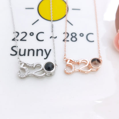 projection necklace photo