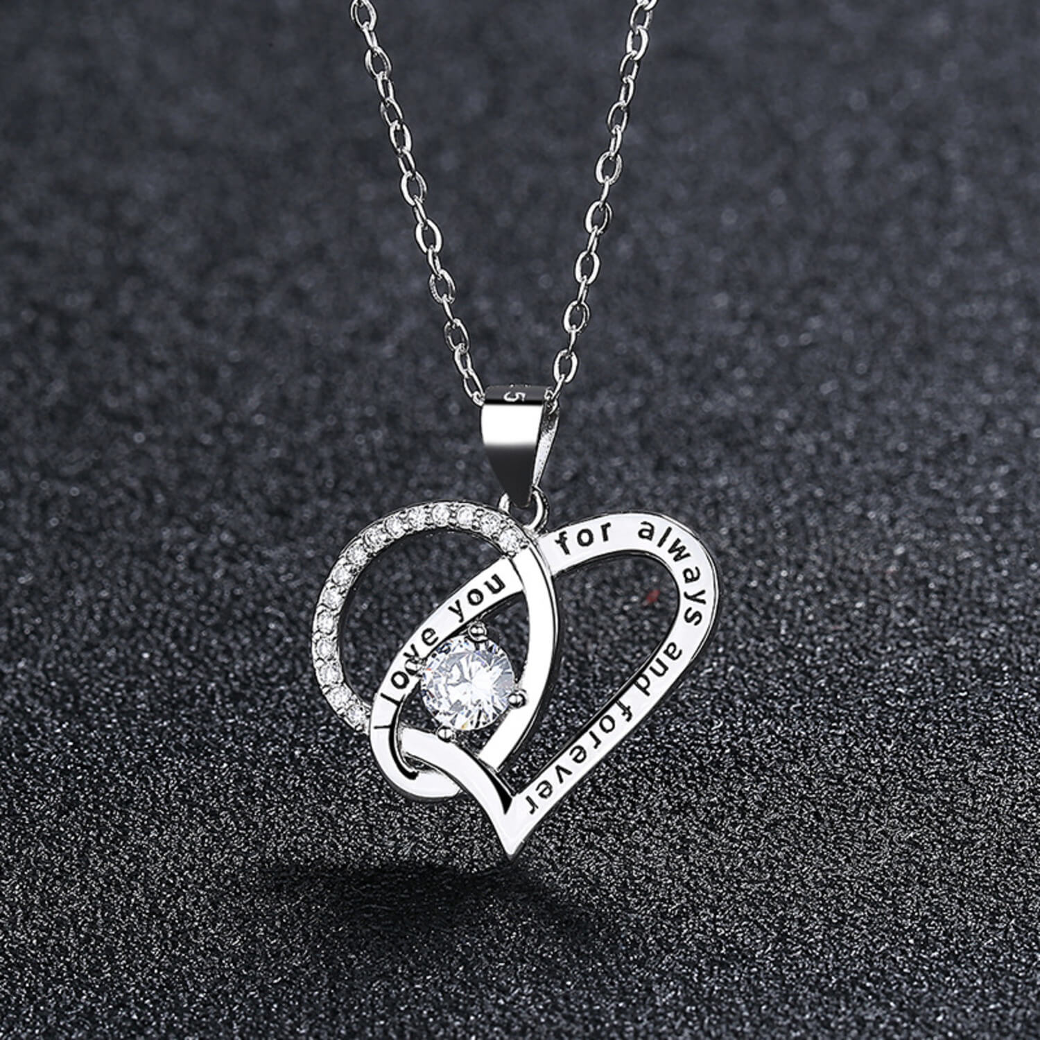 	 forever and always infinity necklace