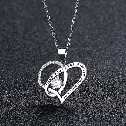 forever and always infinity necklace