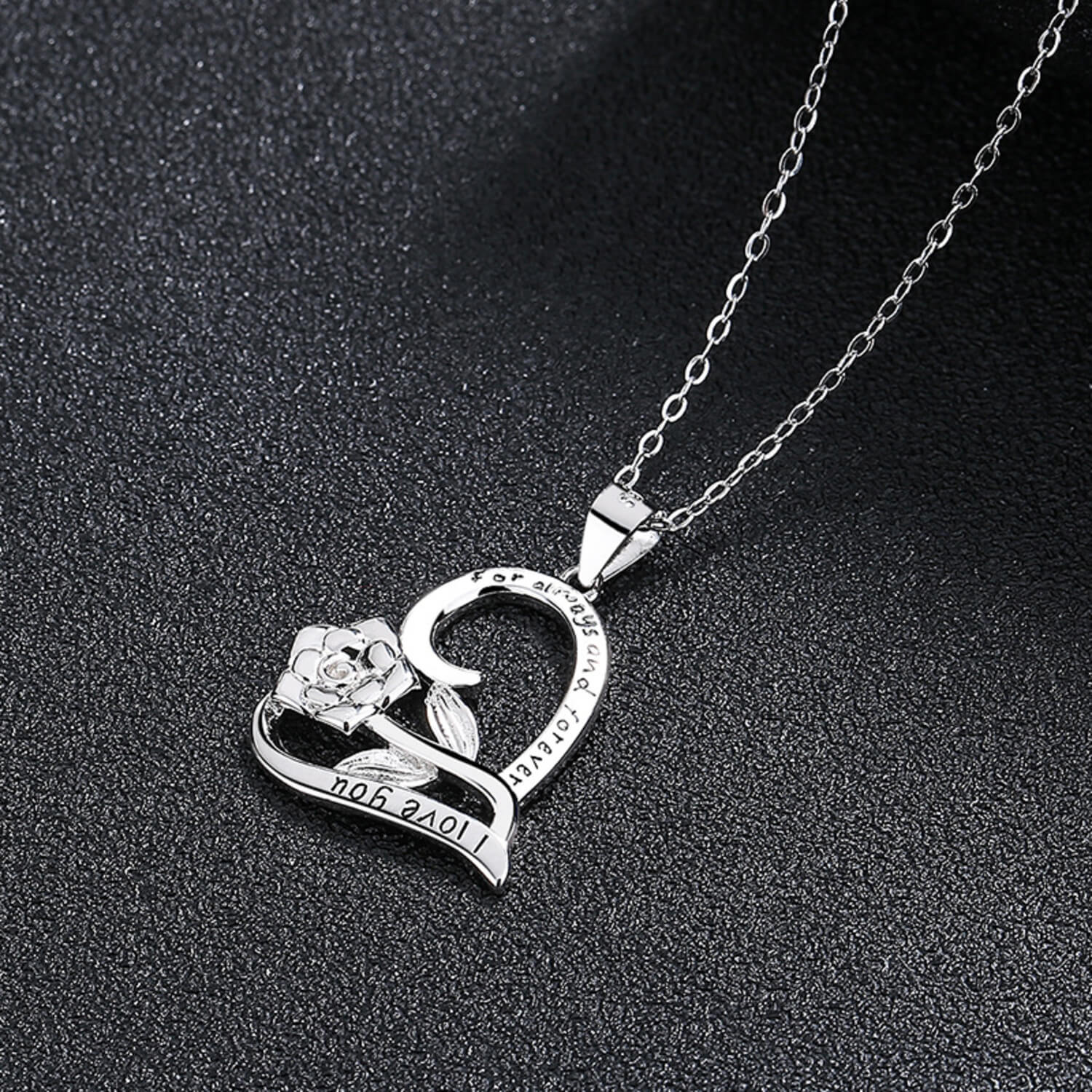 I love you always and forever pendant