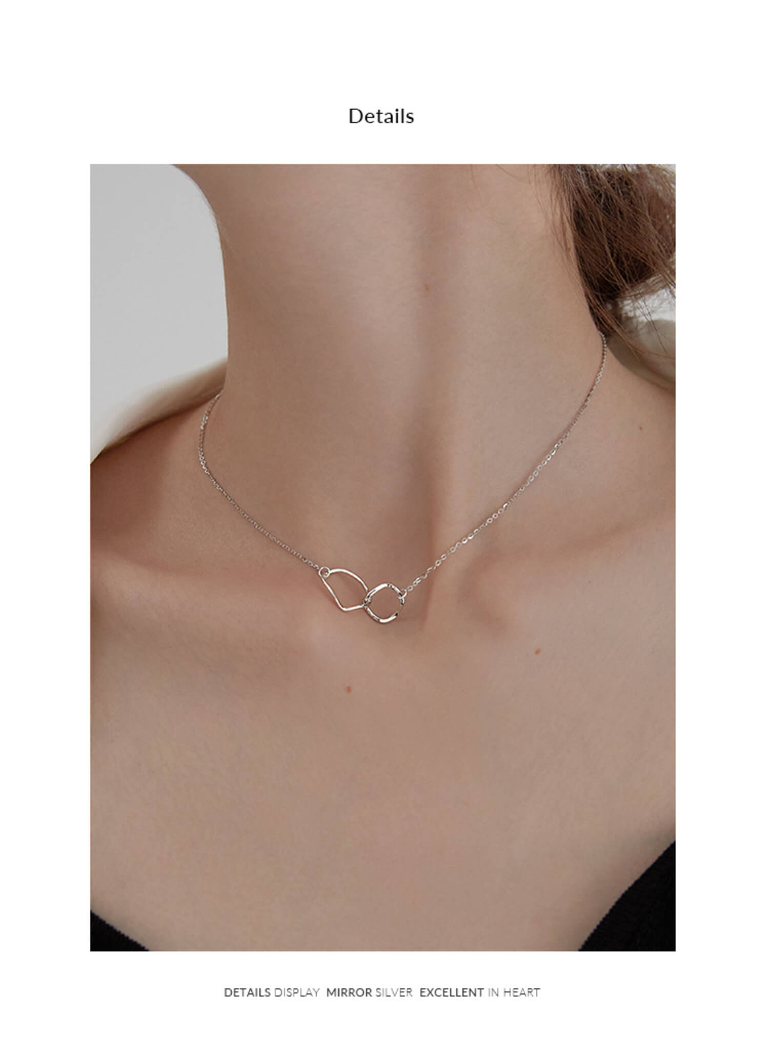 circle  necklace for women