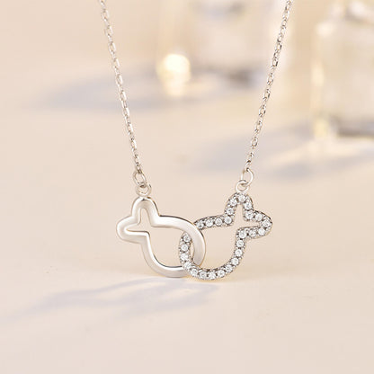 interlocking fish pendant us