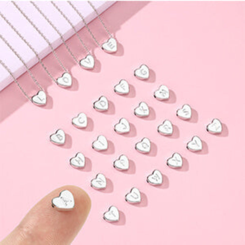 initial heart necklace usa