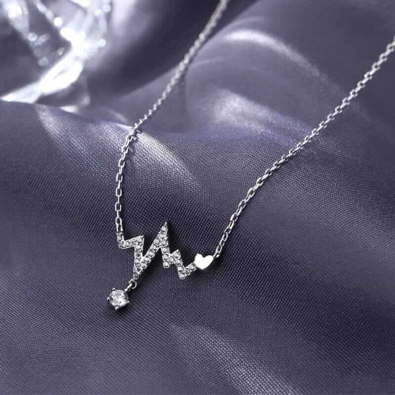 Jimmy's Jewelry Factory Heartbeat Necklace