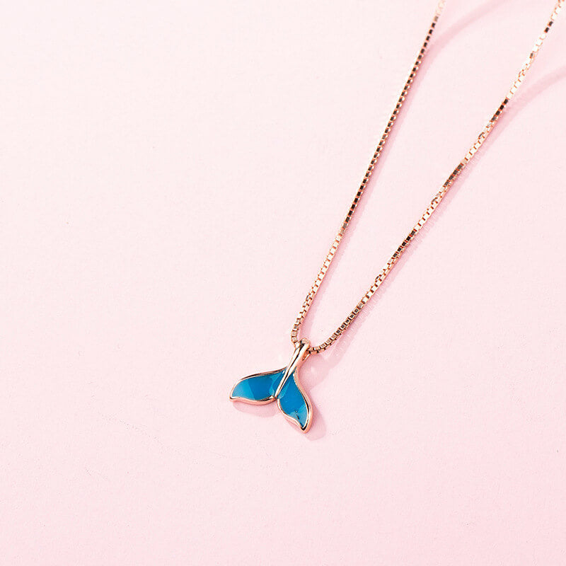 Luminous Blue Mermaid Jewelry
