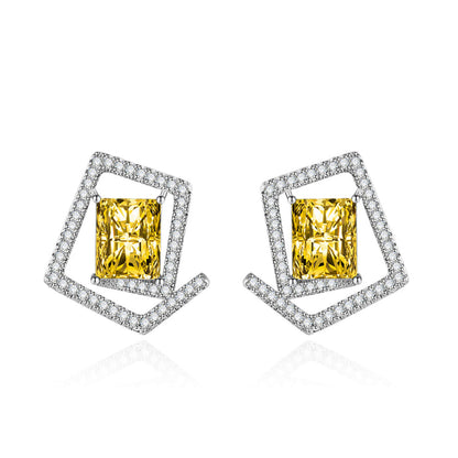 colorful diamond earring for girls