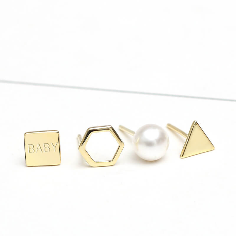 simple earrings