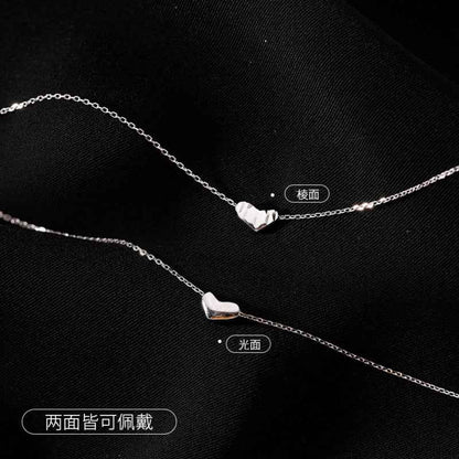 Silver Jewelry Factory Silver Heart Necklace