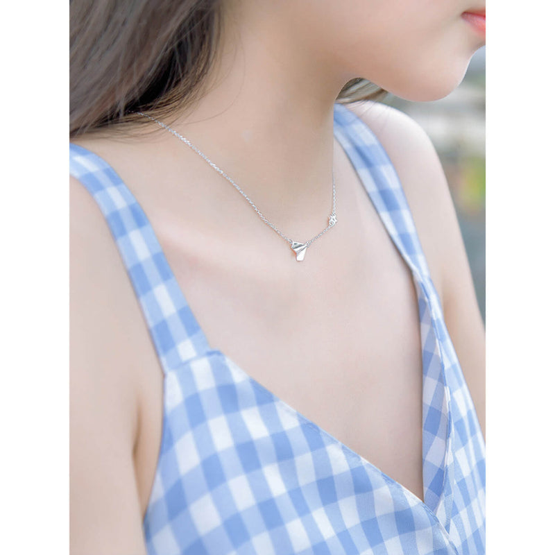 Whimsical Paper Airplane Jewelry

