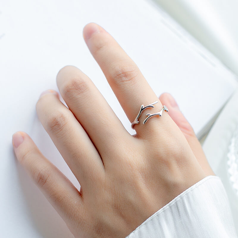 Christmas Antlers Ring