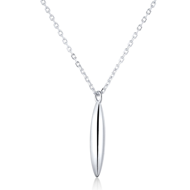 Simple Gold Vertical Bar Necklace

