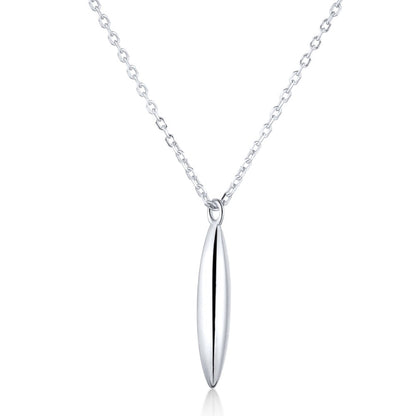 Simple Gold Vertical Bar Necklace

