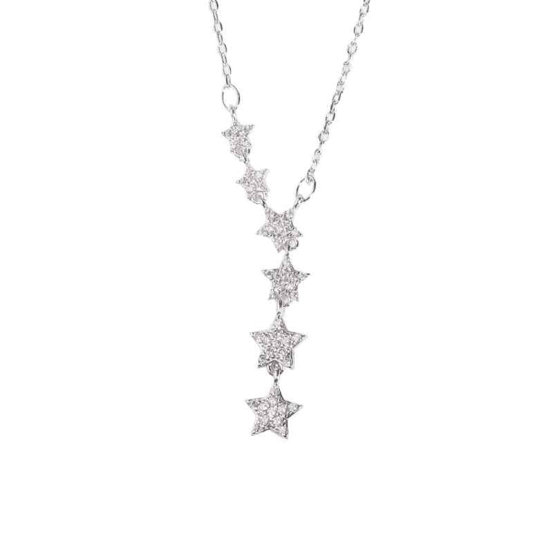 Jimmy's Jewelers Sparkling Star 'Y' Necklace s925
