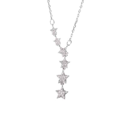Jimmy's Jewelers Sparkling Star 'Y' Necklace s925