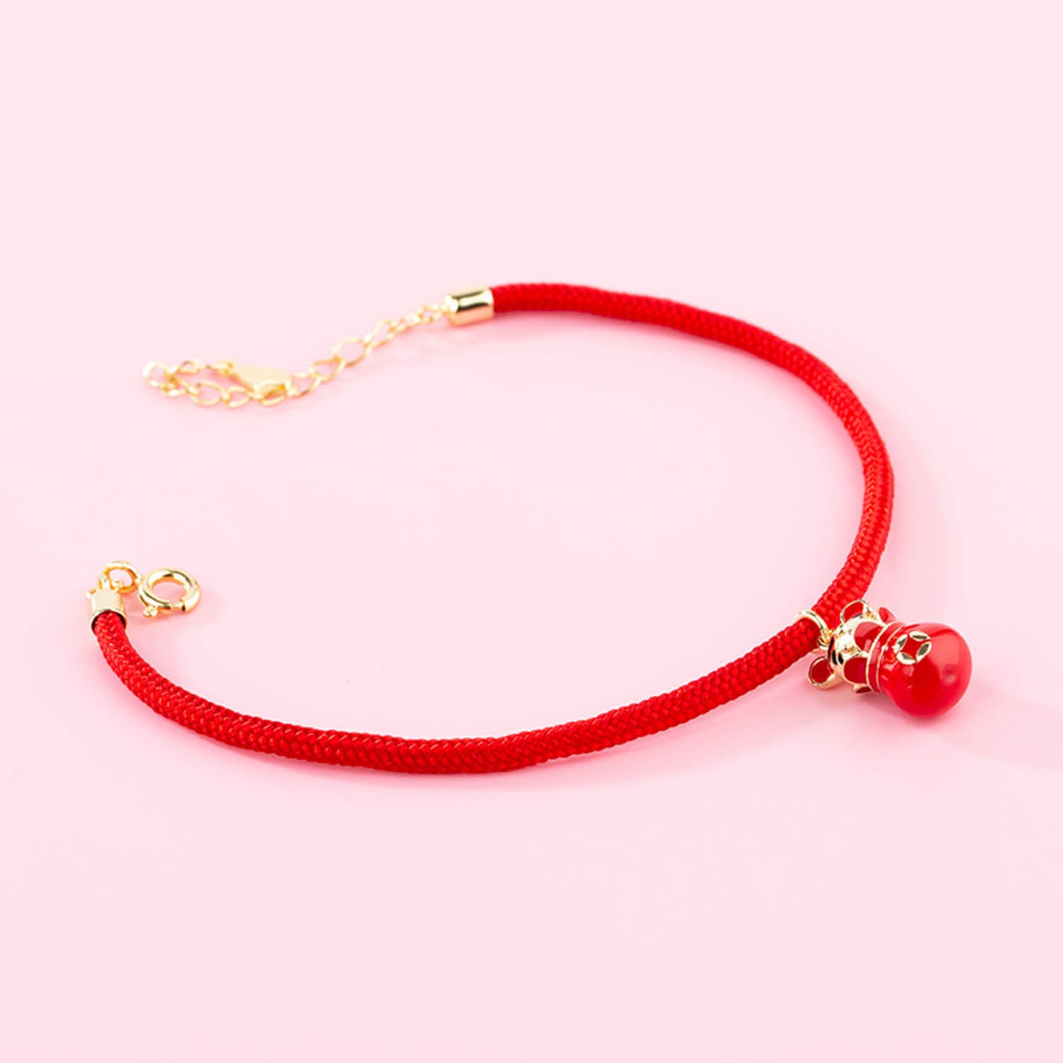 Red String Lucky Cat Bracelet,