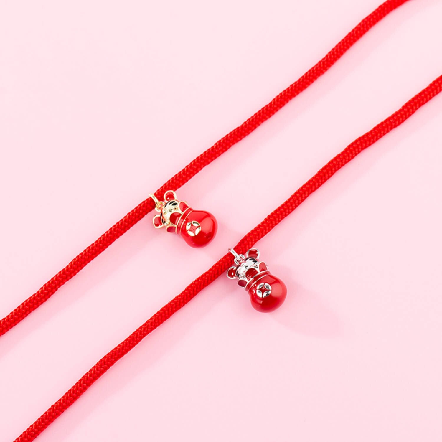 jimmy jewelry Red String Lucky Cat Bracelet,