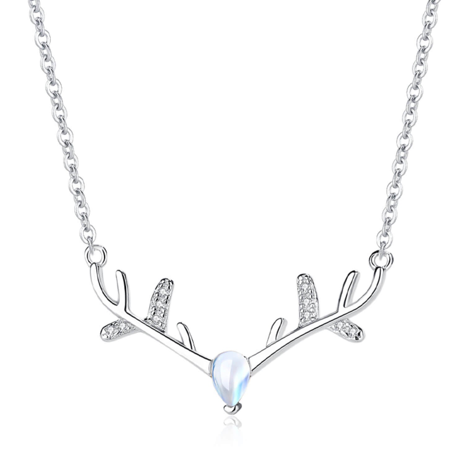 antler necklace for women