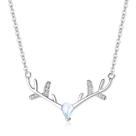 antler necklace for women