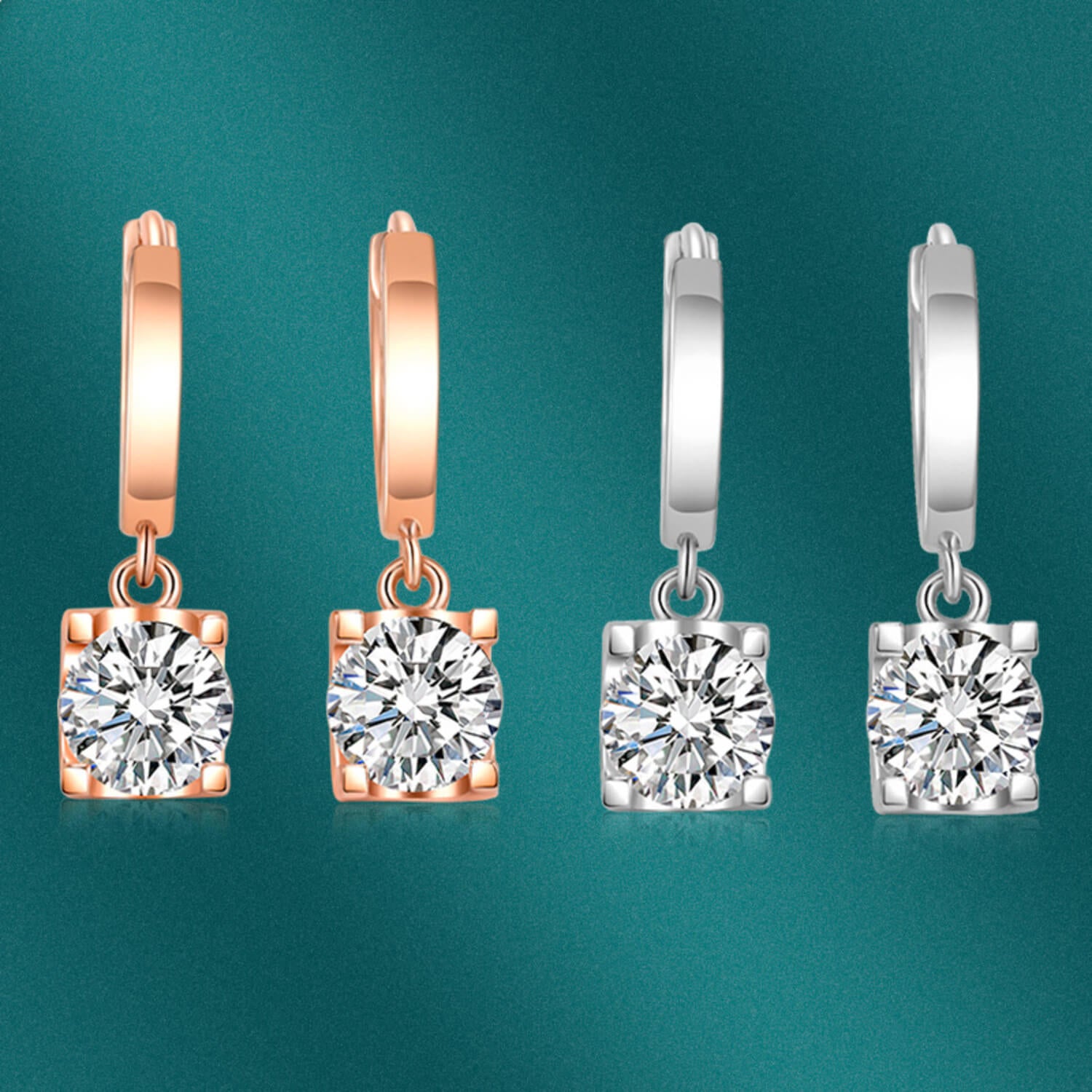 Moissanite Earrings For Women