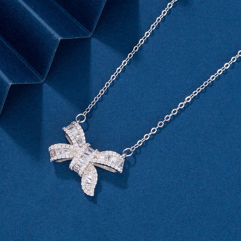 bow necklace choker