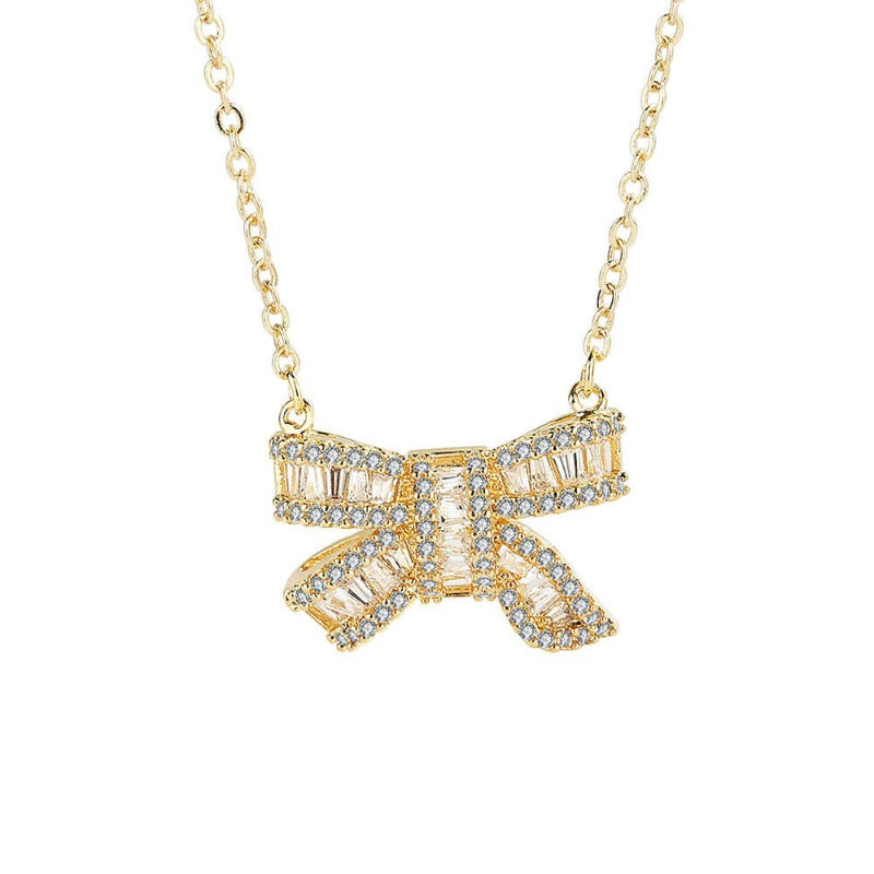 bow necklaces for women