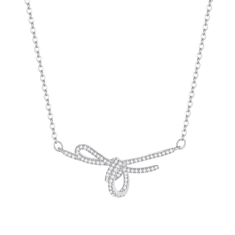 diamond knot pendant