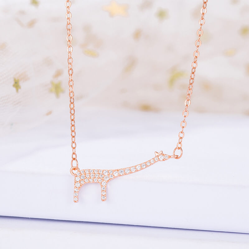 giraffe necklace for women