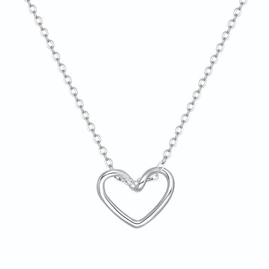 open heart necklace pandora
