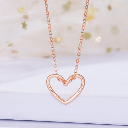 open heart necklace uk