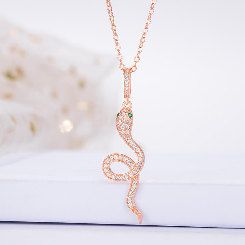 snake pendant chain