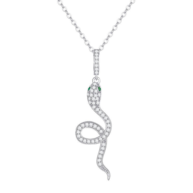 snake pendant necklace