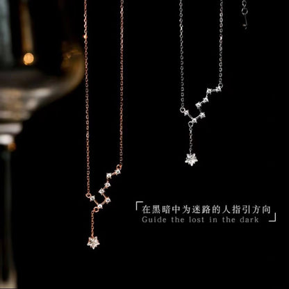virgo pendant, silver