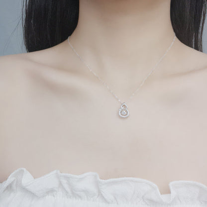 diamond gourd pendant