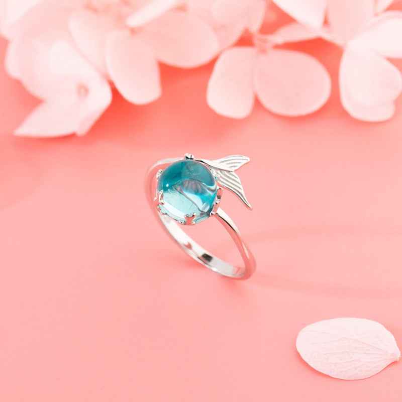 Sterling Silver Mermaid Tail Ring