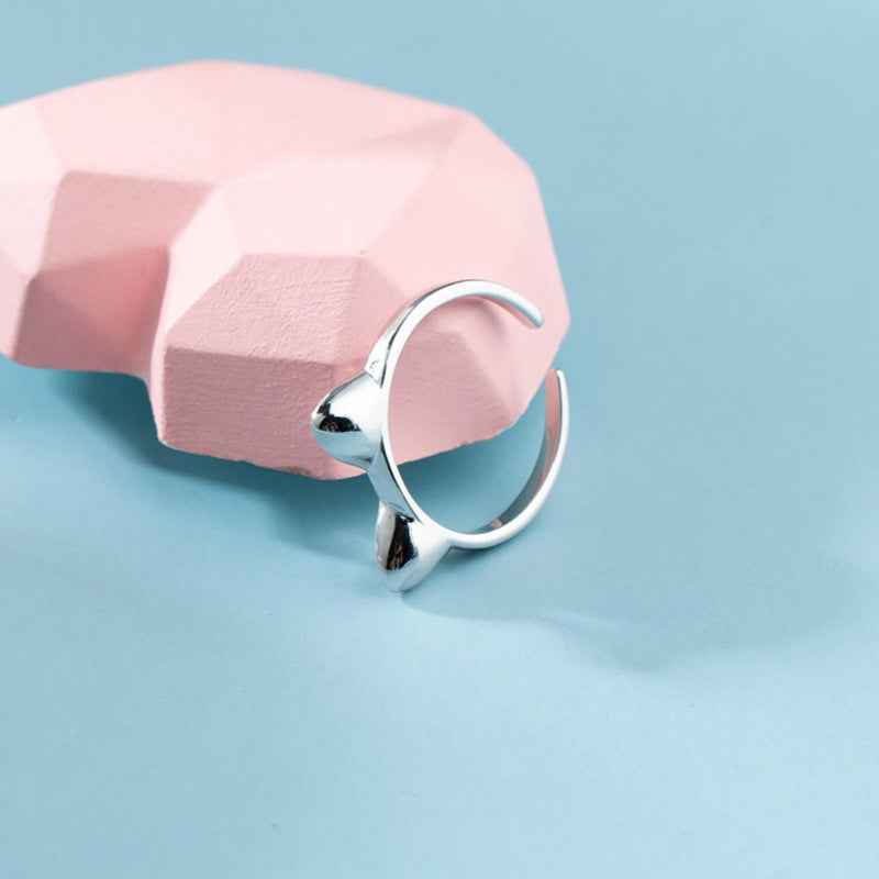 Kitten Ear Knuckle Ring