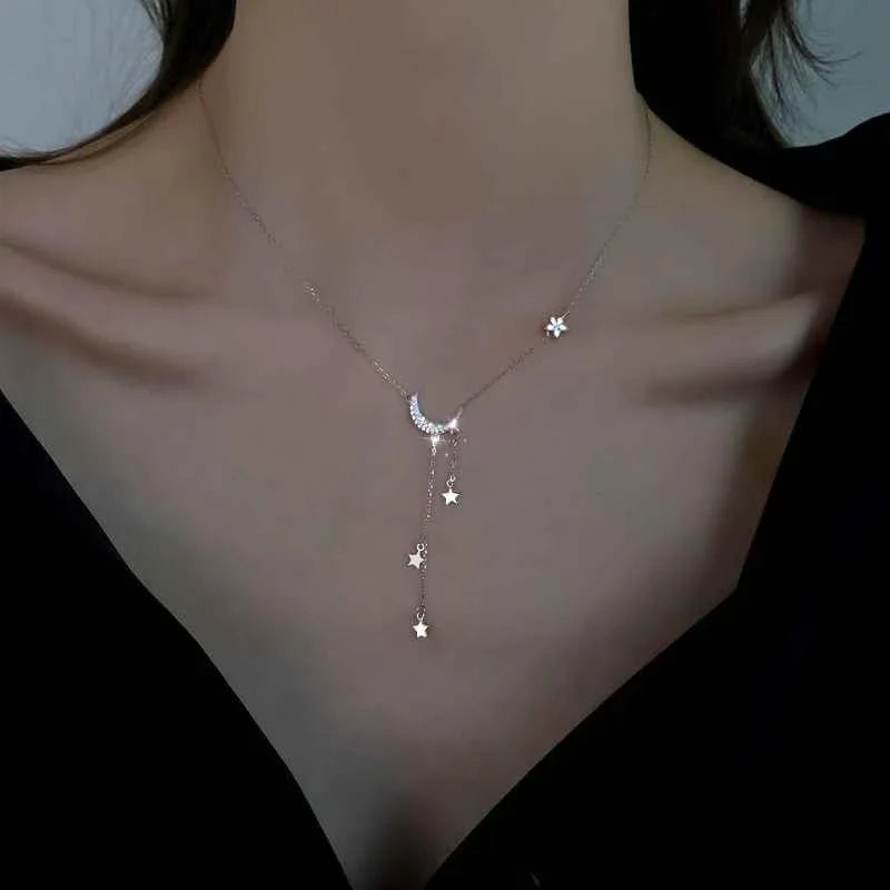 moon star necklace