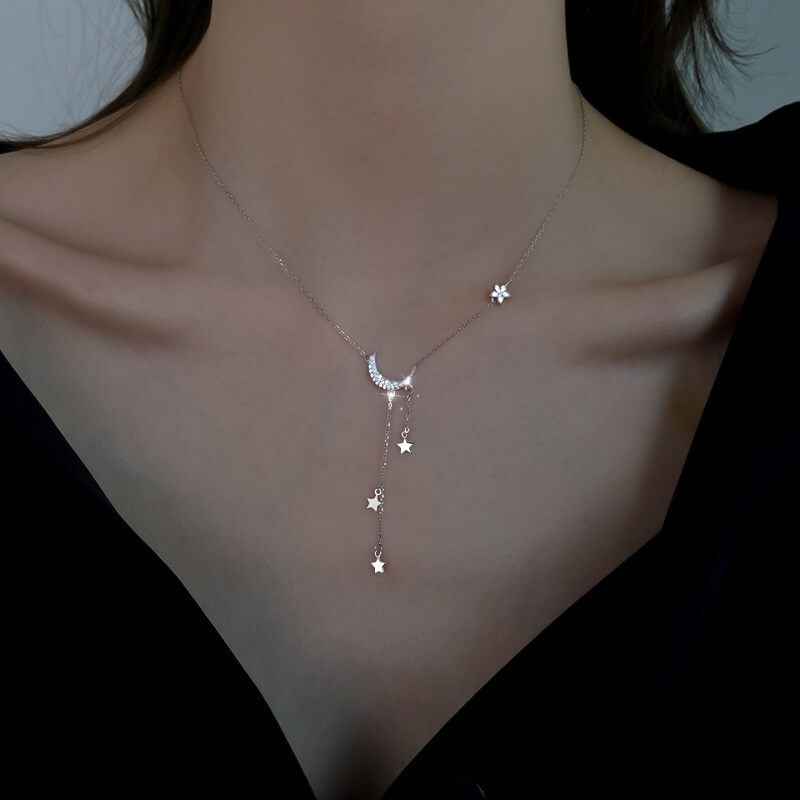 moon star necklace