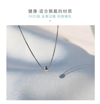 drop necklace silver