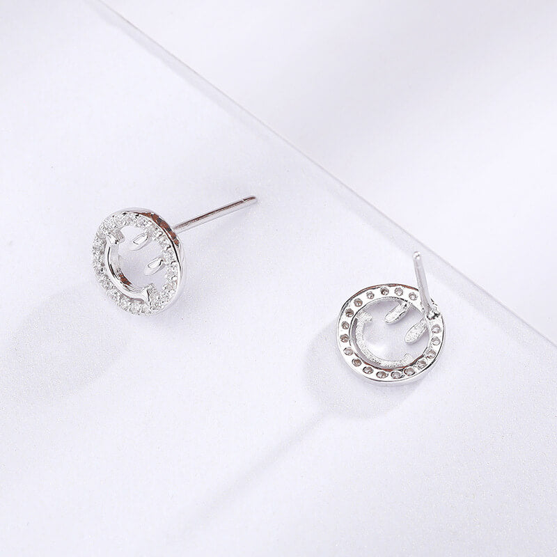 smile earrings