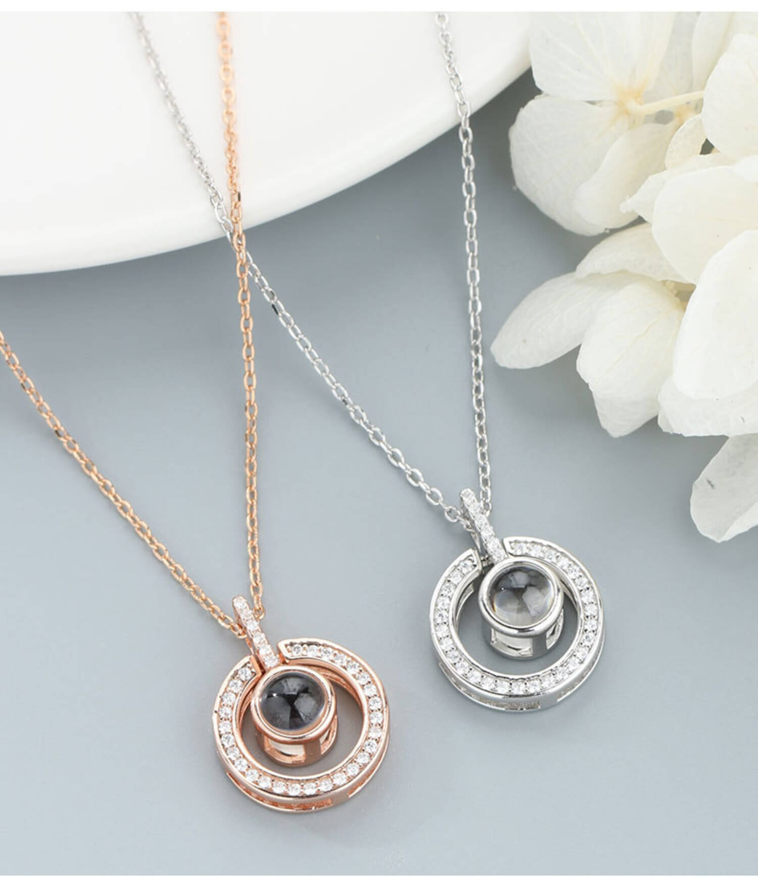 photo projection necklace uk fast delivery