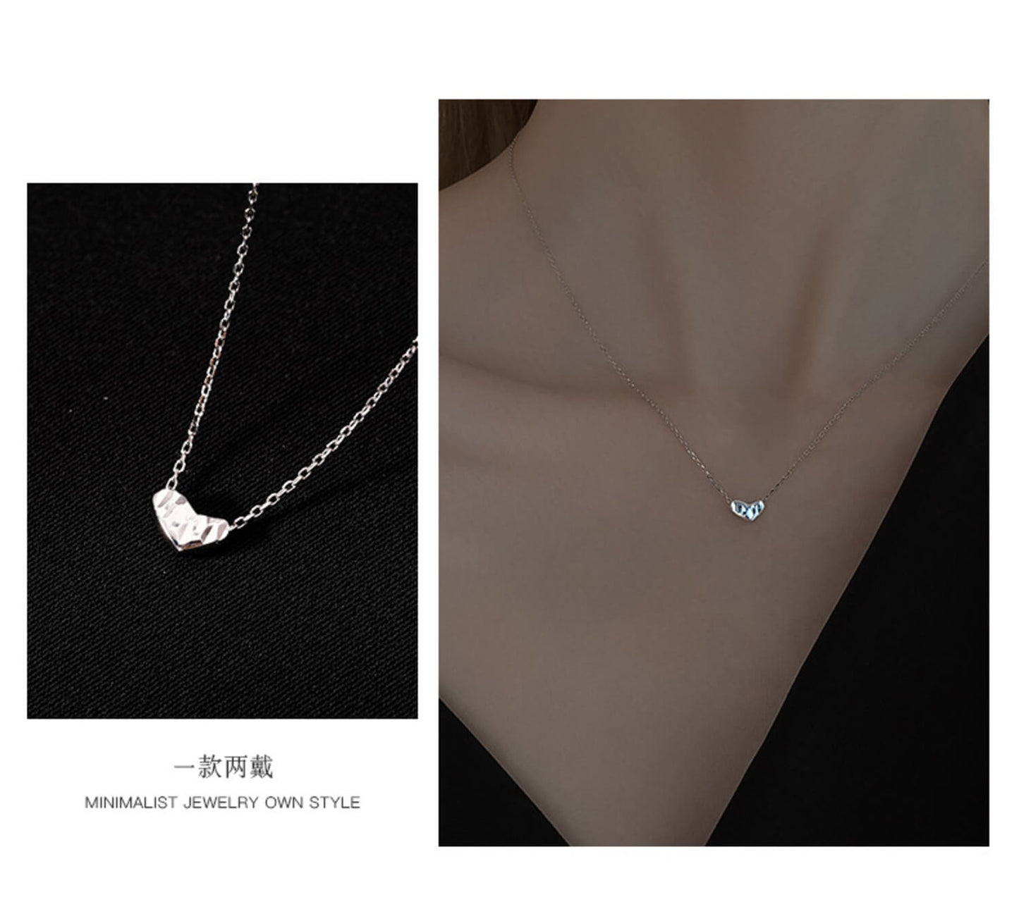 tiny heart necklaces for women  silver heart necklace argos