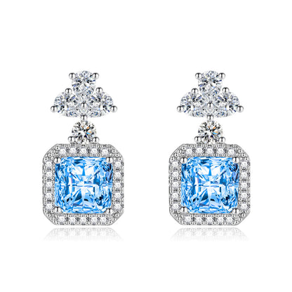 big diamond stud earring