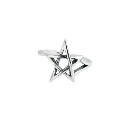 open star ring