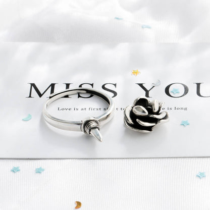 ROSE RING silver