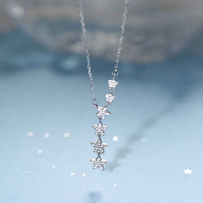 Jimmy's Jewelers Sparkling Star 'Y' Necklace s925