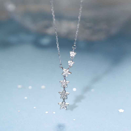 Jimmy's Jewelers Sparkling Star 'Y' Necklace s925